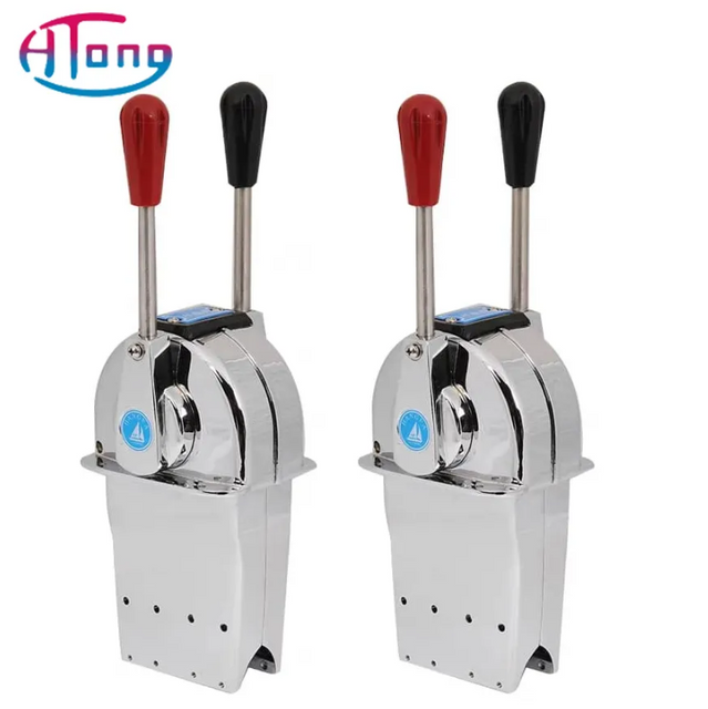 High quality Marine throttle control box throttle handle Outboard remote control box